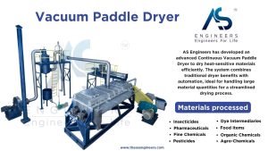 vacuum paddle dryer