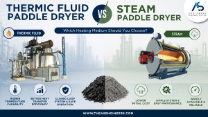 Thermic Fluid Paddle Dryer vs Steam Paddle Dryer