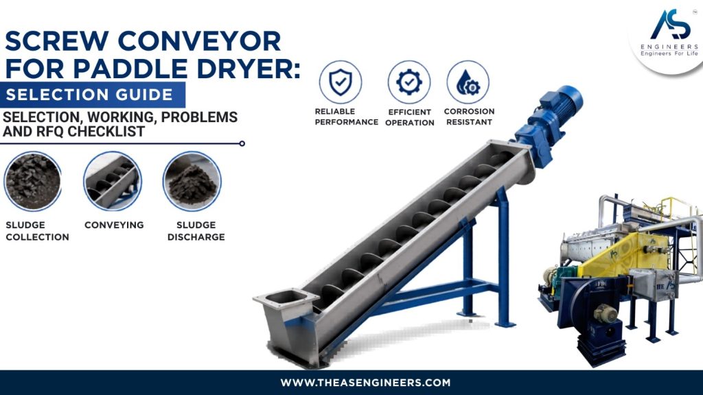 Screw Feeder for Paddle Dryer