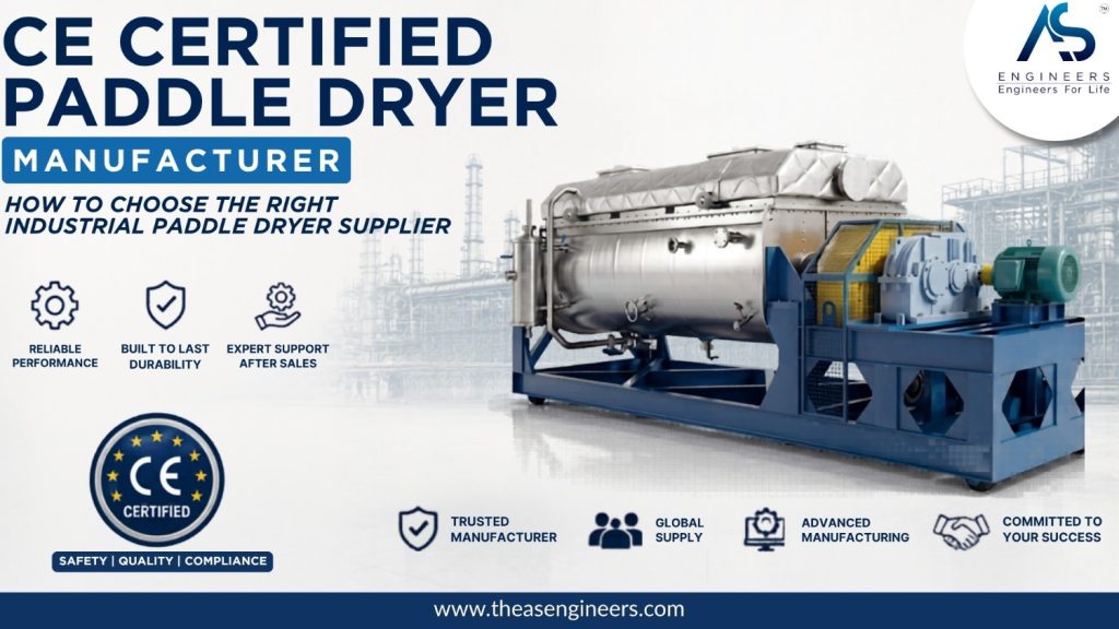 CE Certified Paddle Dryer Manufacturer