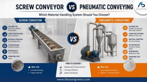 Screw Conveyor vs Pneumatic Conveying